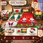 EDREDÓN DOBLE FAZ NAVIDAD