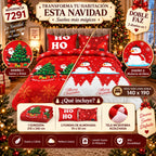 EDREDÓN DOBLE FAZ NAVIDAD