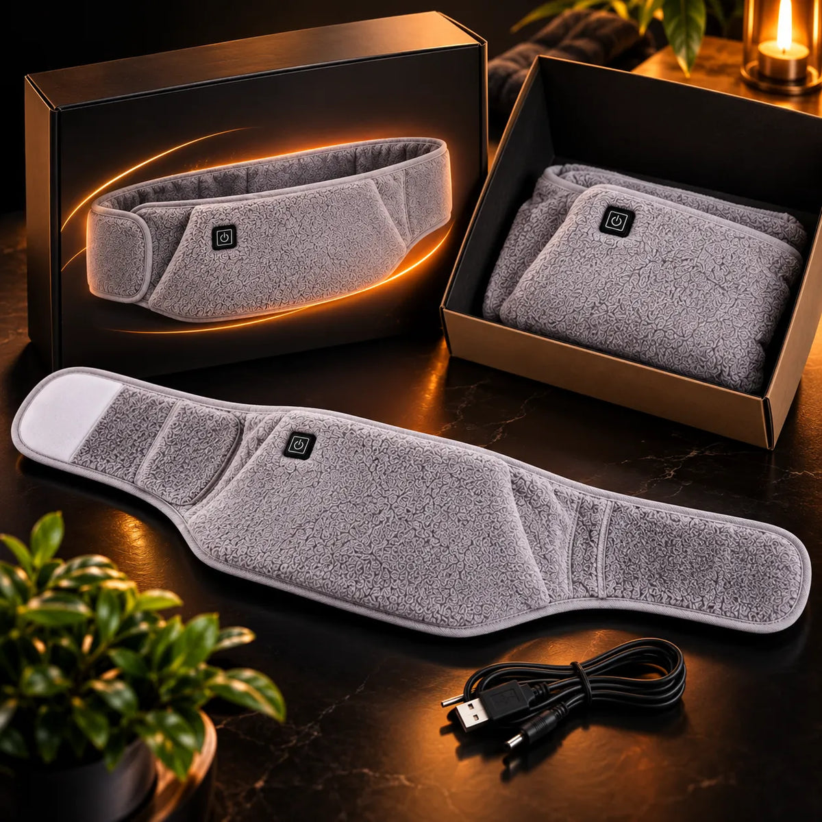 CINTURÓN TÉRMICO PARA CÓLICOS Y ZONA LUMBAR