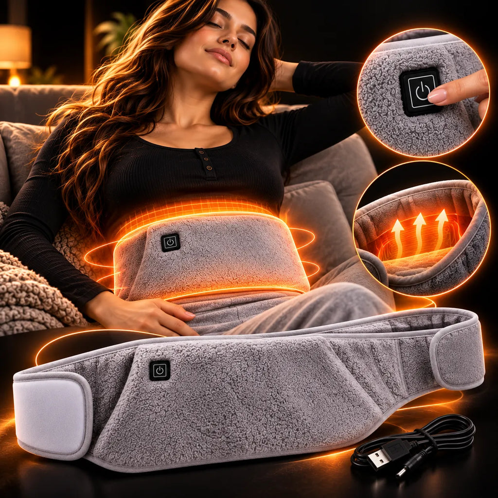 CINTURÓN TÉRMICO PARA CÓLICOS Y ZONA LUMBAR